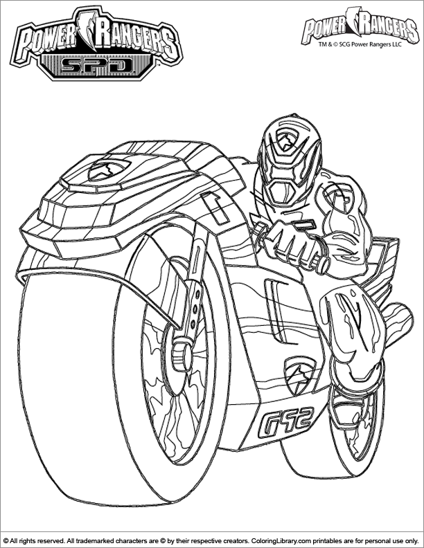 Disegno da colorare: Power Ranger (Supereroe) #49992 - Pagine da Colorare Stampabili Gratuite