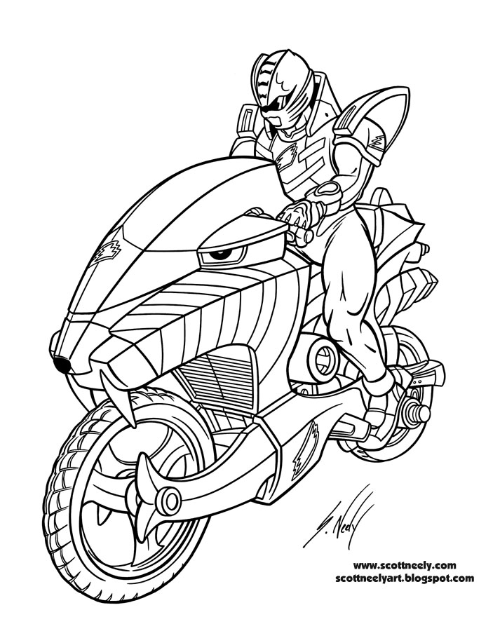 Disegno da colorare: Power Ranger (Supereroe) #50025 - Pagine da Colorare Stampabili Gratuite