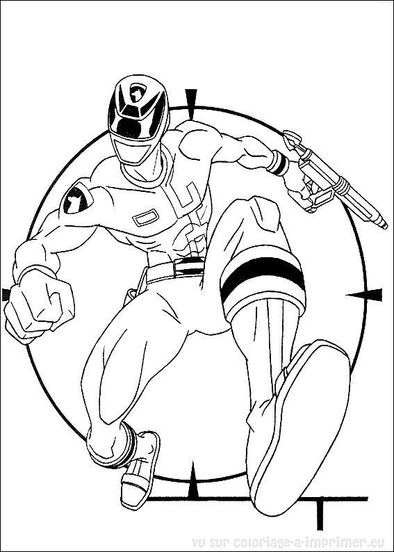 Disegno da colorare: Power Ranger (Supereroe) #50032 - Pagine da Colorare Stampabili Gratuite