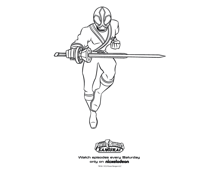 Disegno da colorare: Power Ranger (Supereroe) #50048 - Pagine da Colorare Stampabili Gratuite