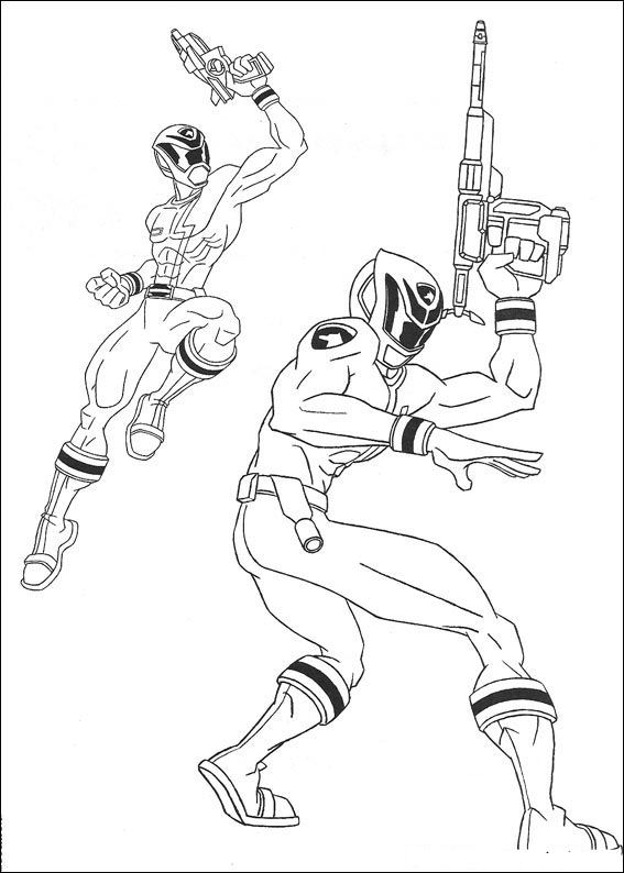Disegno da colorare: Power Ranger (Supereroe) #50066 - Pagine da Colorare Stampabili Gratuite