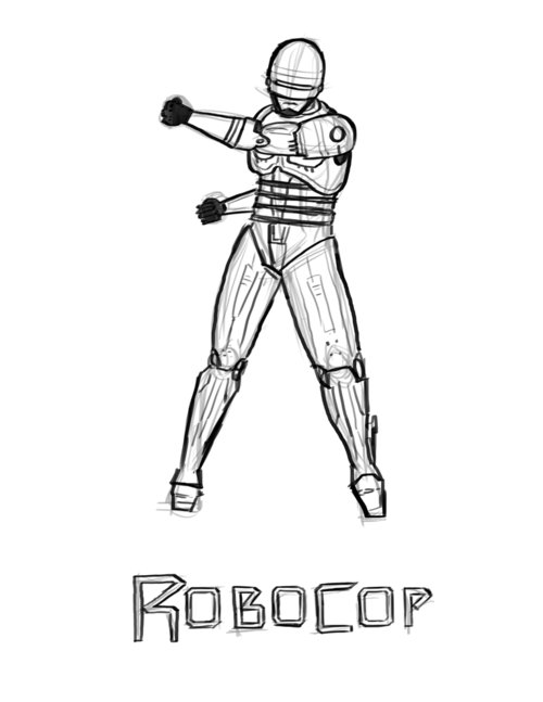 Disegno da colorare: Robocop (Supereroe) #71367 - Pagine da Colorare Stampabili Gratuite