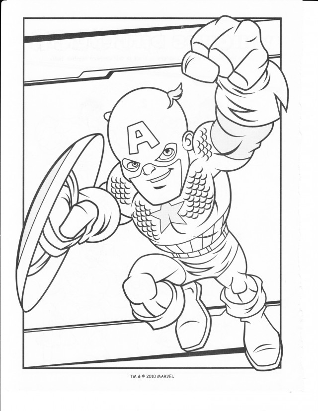 Disegno da colorare: Supereroi Marvel (Supereroe) #79620 - Pagine da Colorare Stampabili Gratuite