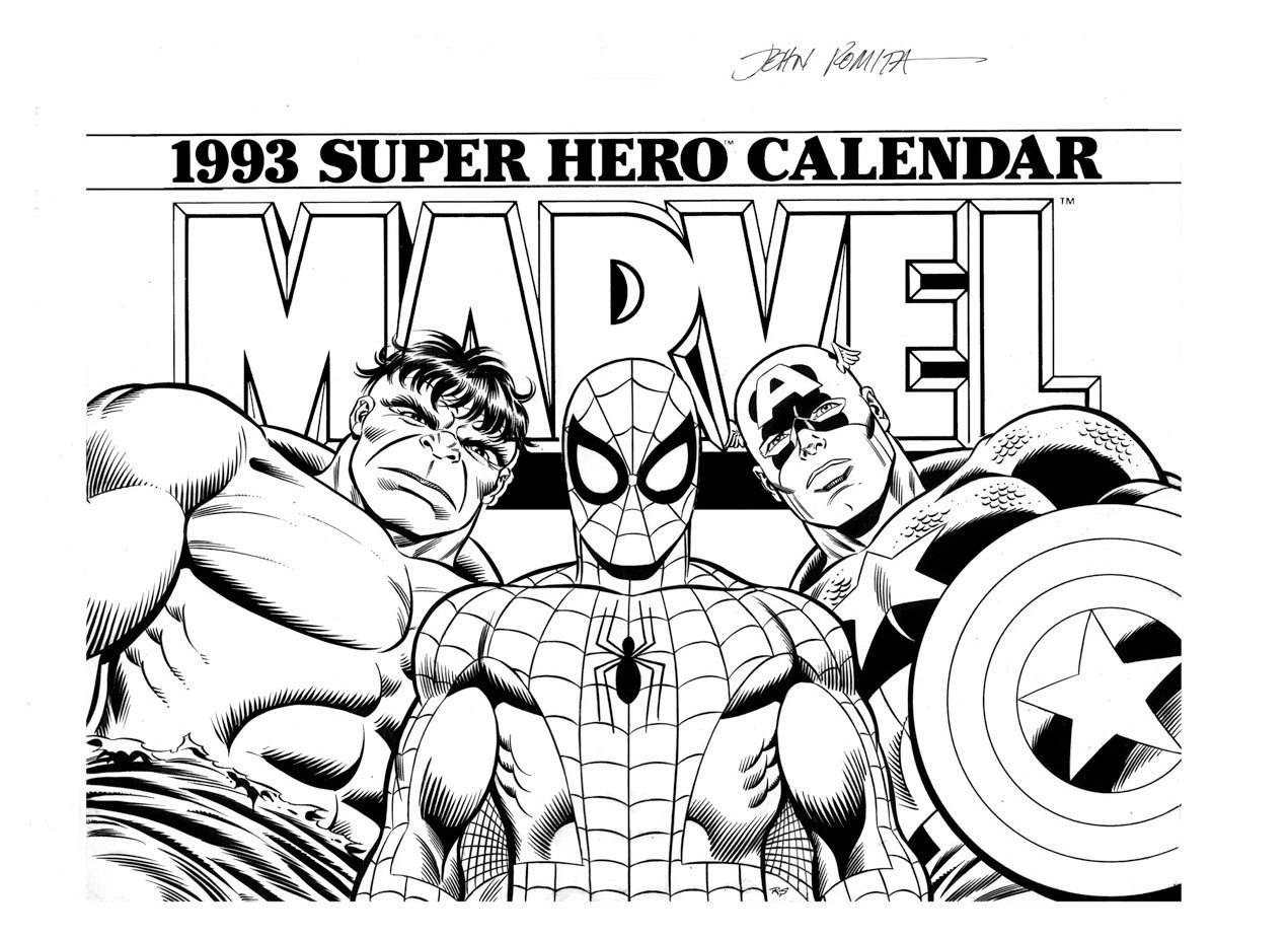 Disegno da colorare: Supereroi Marvel (Supereroe) #79708 - Pagine da Colorare Stampabili Gratuite