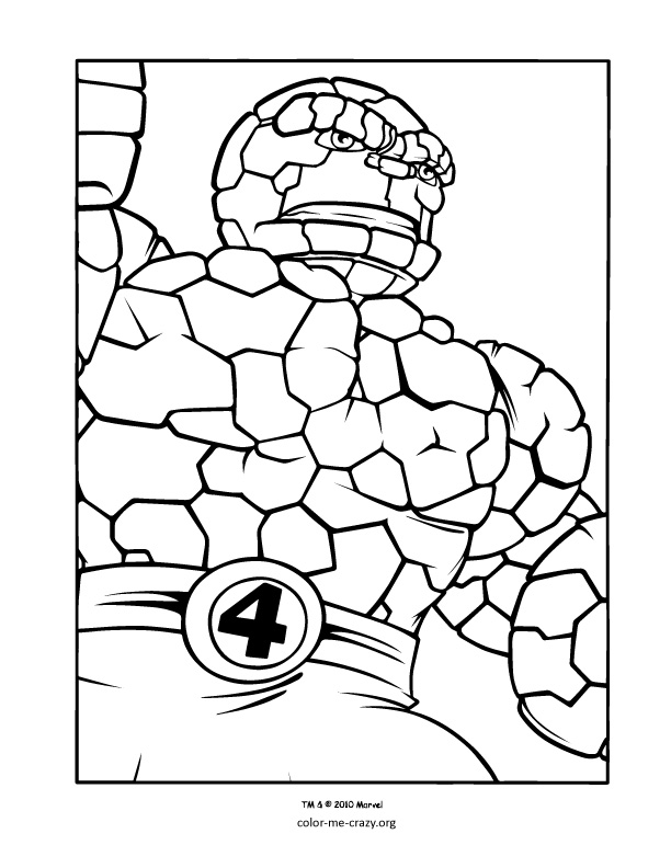 Disegno da colorare: Supereroi Marvel (Supereroe) #79782 - Pagine da Colorare Stampabili Gratuite