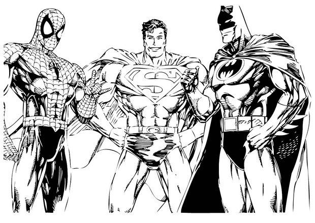 Disegno da colorare: Supereroi Marvel (Supereroe) #79790 - Pagine da Colorare Stampabili Gratuite