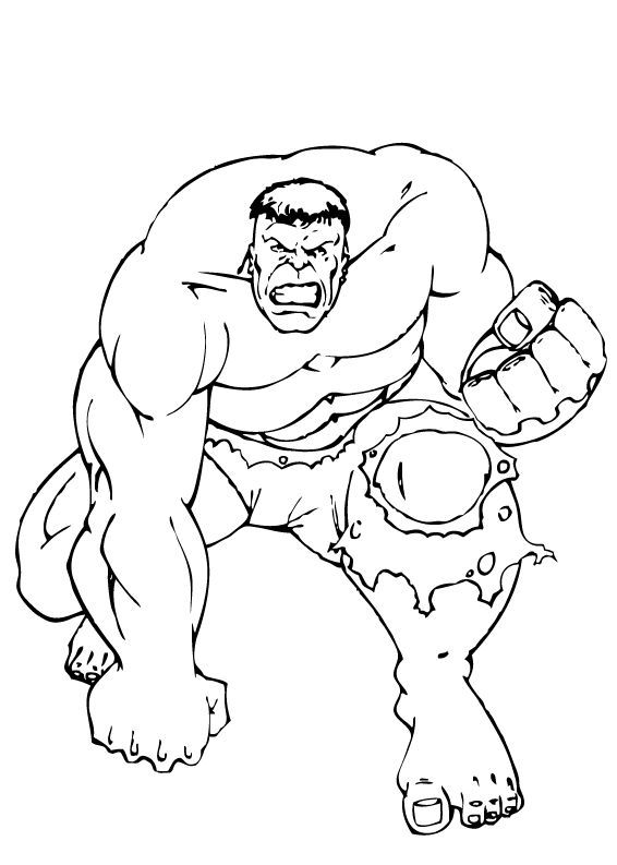 Disegno da colorare: Supereroi Marvel (Supereroe) #80032 - Pagine da Colorare Stampabili Gratuite