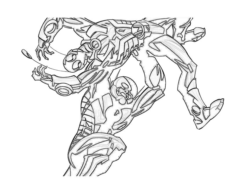 Disegno da colorare: Uomo formica (Supereroe) #77683 - Pagine da Colorare Stampabili Gratuite