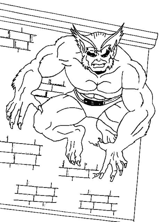 Disegno da colorare: X-Men (Supereroe) #74415 - Pagine da Colorare Stampabili Gratuite
