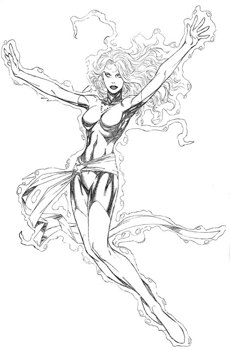 Disegno da colorare: X-Men (Supereroe) #74419 - Pagine da Colorare Stampabili Gratuite