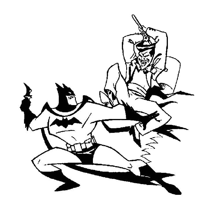 Disegno da colorare: Batman (Supereroi e Supercattivi) #76979 - Pagine da Colorare Stampabili Gratuite