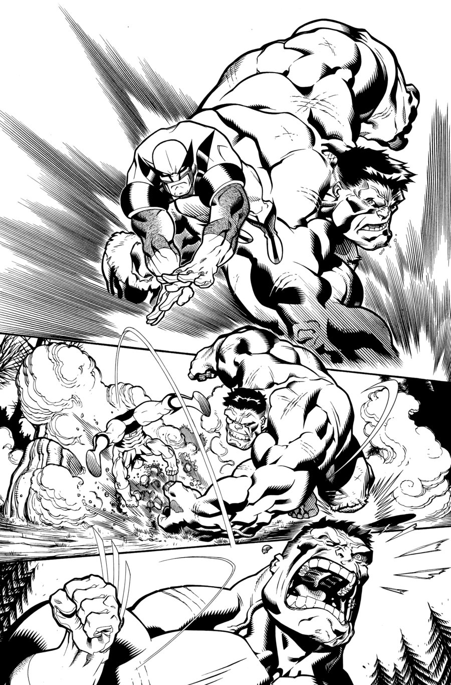 Disegno da colorare: Wolverine (Supereroi e Supercattivi) #74916 - Pagine da Colorare Stampabili Gratuite