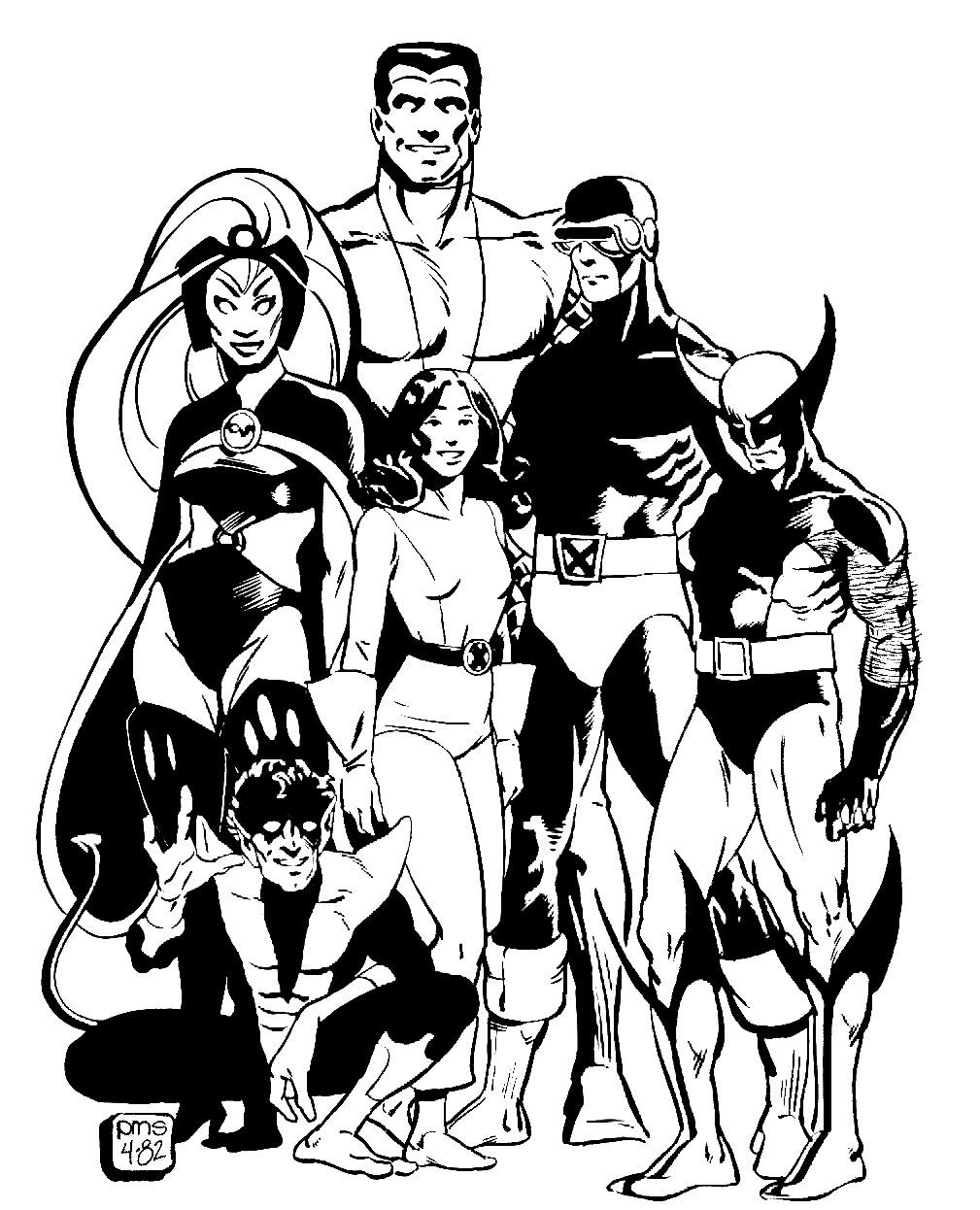 Disegno da colorare: Wolverine (Supereroi e Supercattivi) #74939 - Pagine da Colorare Stampabili Gratuite