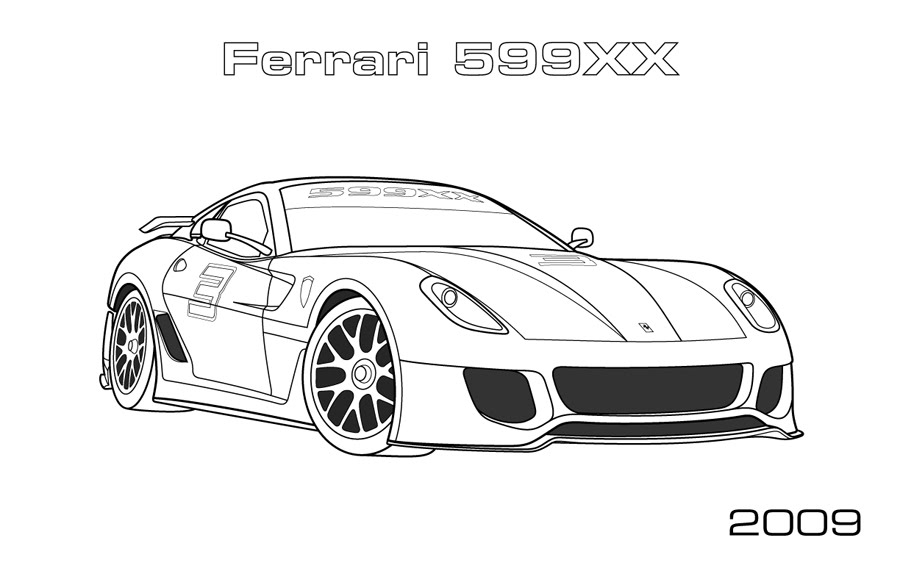 Disegno da colorare: Auto Sportiva / Tuning (Trasporti) #146940 - Pagine da Colorare Stampabili Gratuite