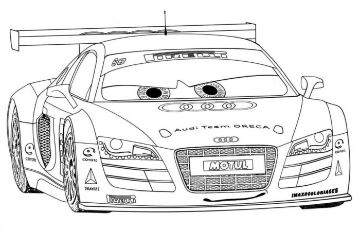 Disegno da colorare: Auto Sportiva / Tuning (Trasporti) #147064 - Pagine da Colorare Stampabili Gratuite