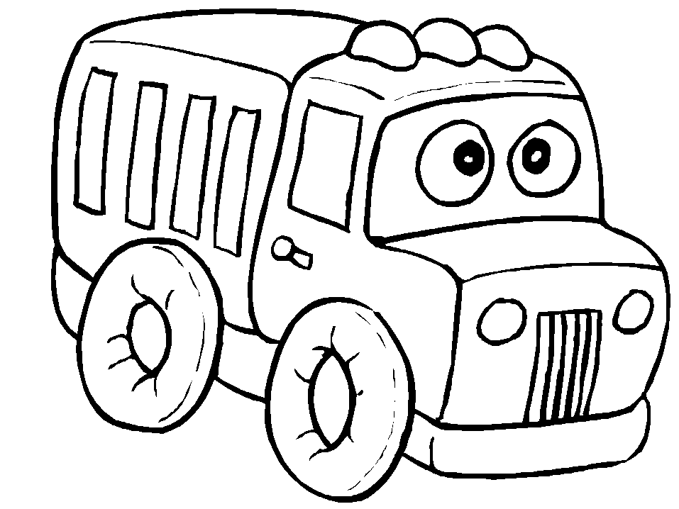 Disegno da colorare: Camion (Trasporti) #135714 - Pagine da Colorare Stampabili Gratuite