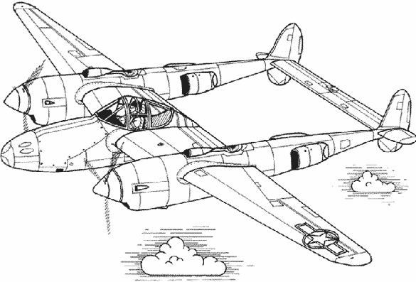 Disegno da colorare: Aereo (Trasporto) #134801 - Pagine da Colorare Stampabili Gratuite