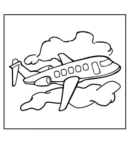 Disegno da colorare: Aereo (Trasporto) #134868 - Pagine da Colorare Stampabili Gratuite