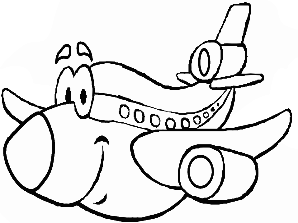 Disegno da colorare: Aereo (Trasporto) #134926 - Pagine da Colorare Stampabili Gratuite