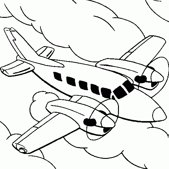 Disegno da colorare: Aereo (Trasporto) #134944 - Pagine da Colorare Stampabili Gratuite