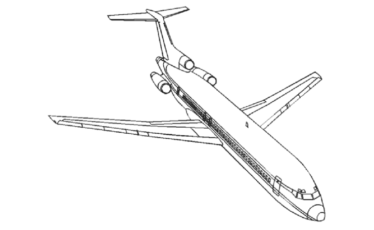 Disegno da colorare: Aereo (Trasporto) #134967 - Pagine da Colorare Stampabili Gratuite