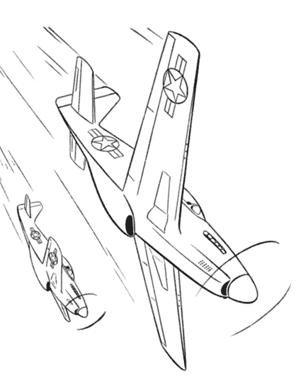 Disegno da colorare: aereo militare (Trasporto) #141249 - Pagine da Colorare Stampabili Gratuite