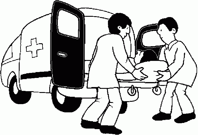 Disegno da colorare: Ambulanza (Trasporto) #136787 - Pagine da Colorare Stampabili Gratuite