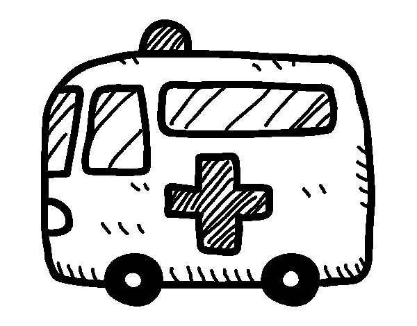 Disegno da colorare: Ambulanza (Trasporto) #136794 - Pagine da Colorare Stampabili Gratuite