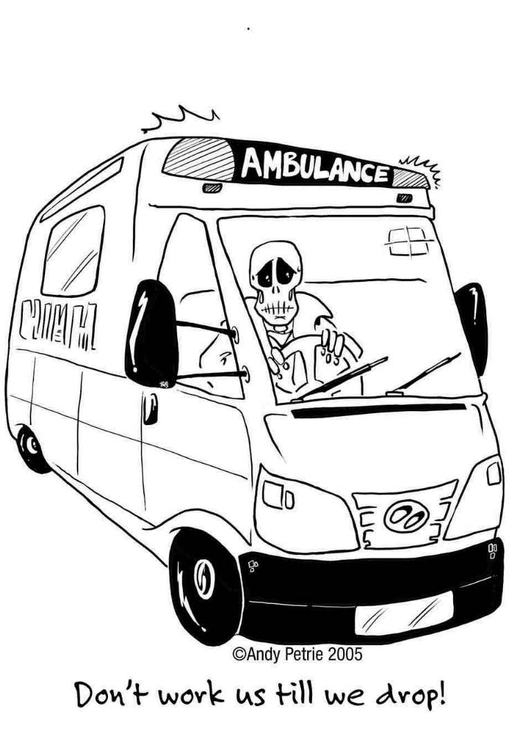 Disegno da colorare: Ambulanza (Trasporto) #136850 - Pagine da Colorare Stampabili Gratuite