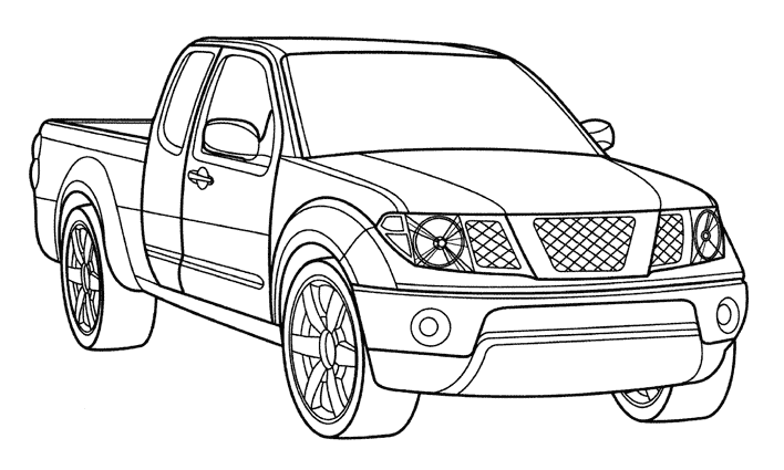 Disegno da colorare: Auto / Settore automobilistico (Trasporto) #146422 - Pagine da Colorare Stampabili Gratuite