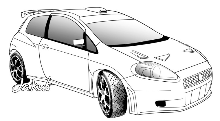 Disegno da colorare: Auto / Settore automobilistico (Trasporto) #146423 - Pagine da Colorare Stampabili Gratuite