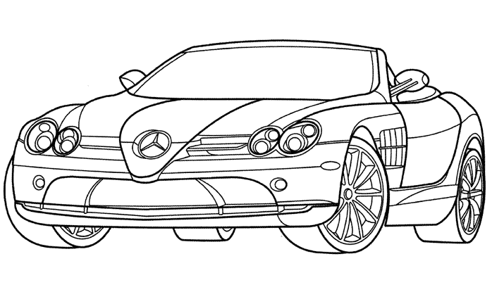 Disegno da colorare: Auto / Settore automobilistico (Trasporto) #146495 - Pagine da Colorare Stampabili Gratuite