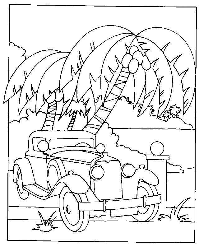 Disegno da colorare: Auto / Settore automobilistico (Trasporto) #146535 - Pagine da Colorare Stampabili Gratuite