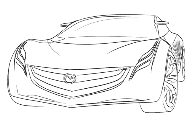 Disegno da colorare: Auto / Settore automobilistico (Trasporto) #146612 - Pagine da Colorare Stampabili Gratuite