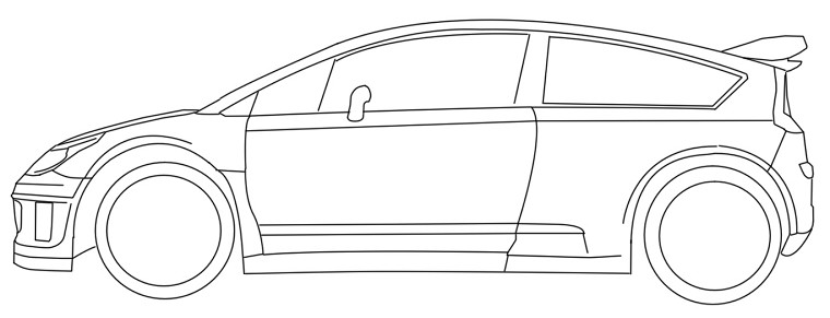 Disegno da colorare: Auto / Settore automobilistico (Trasporto) #146709 - Pagine da Colorare Stampabili Gratuite