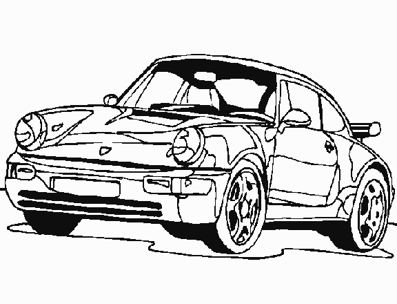 Disegno da colorare: Auto sportiva / messa a punto (Trasporto) #146939 - Pagine da Colorare Stampabili Gratuite