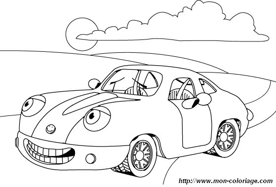 Disegno da colorare: Auto sportiva / messa a punto (Trasporto) #147041 - Pagine da Colorare Stampabili Gratuite