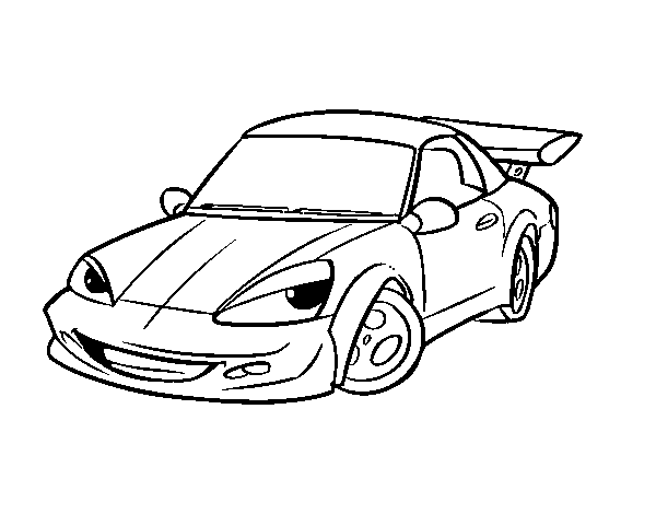 Disegno da colorare: Auto sportiva / messa a punto (Trasporto) #147051 - Pagine da Colorare Stampabili Gratuite