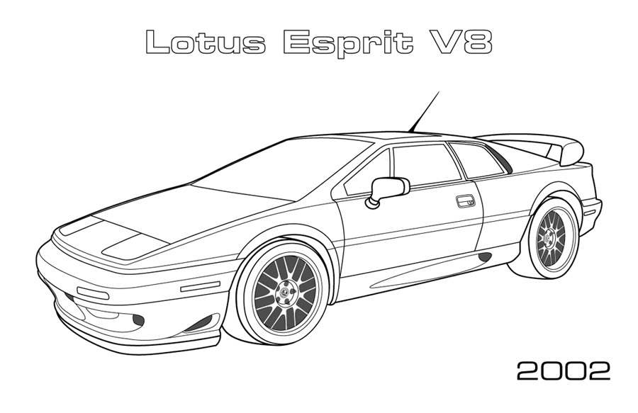 Disegno da colorare: Auto sportiva / messa a punto (Trasporto) #147052 - Pagine da Colorare Stampabili Gratuite