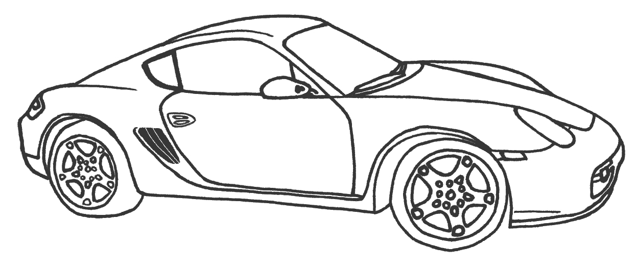 Disegno da colorare: Auto sportiva / messa a punto (Trasporto) #147084 - Pagine da Colorare Stampabili Gratuite