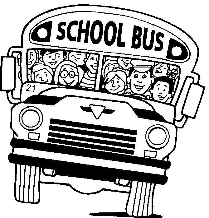 Disegno da colorare: Autobus / Pullman (Trasporto) #135284 - Pagine da Colorare Stampabili Gratuite