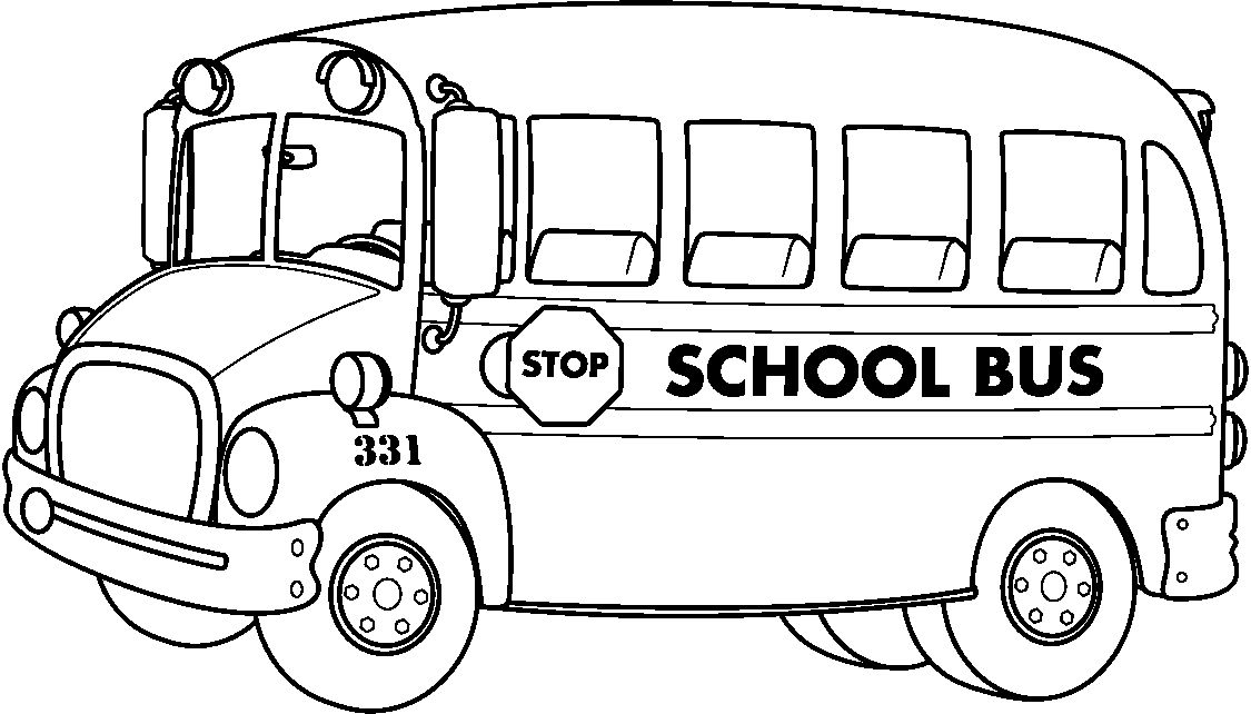 Disegno da colorare: Autobus / Pullman (Trasporto) #135371 - Pagine da Colorare Stampabili Gratuite