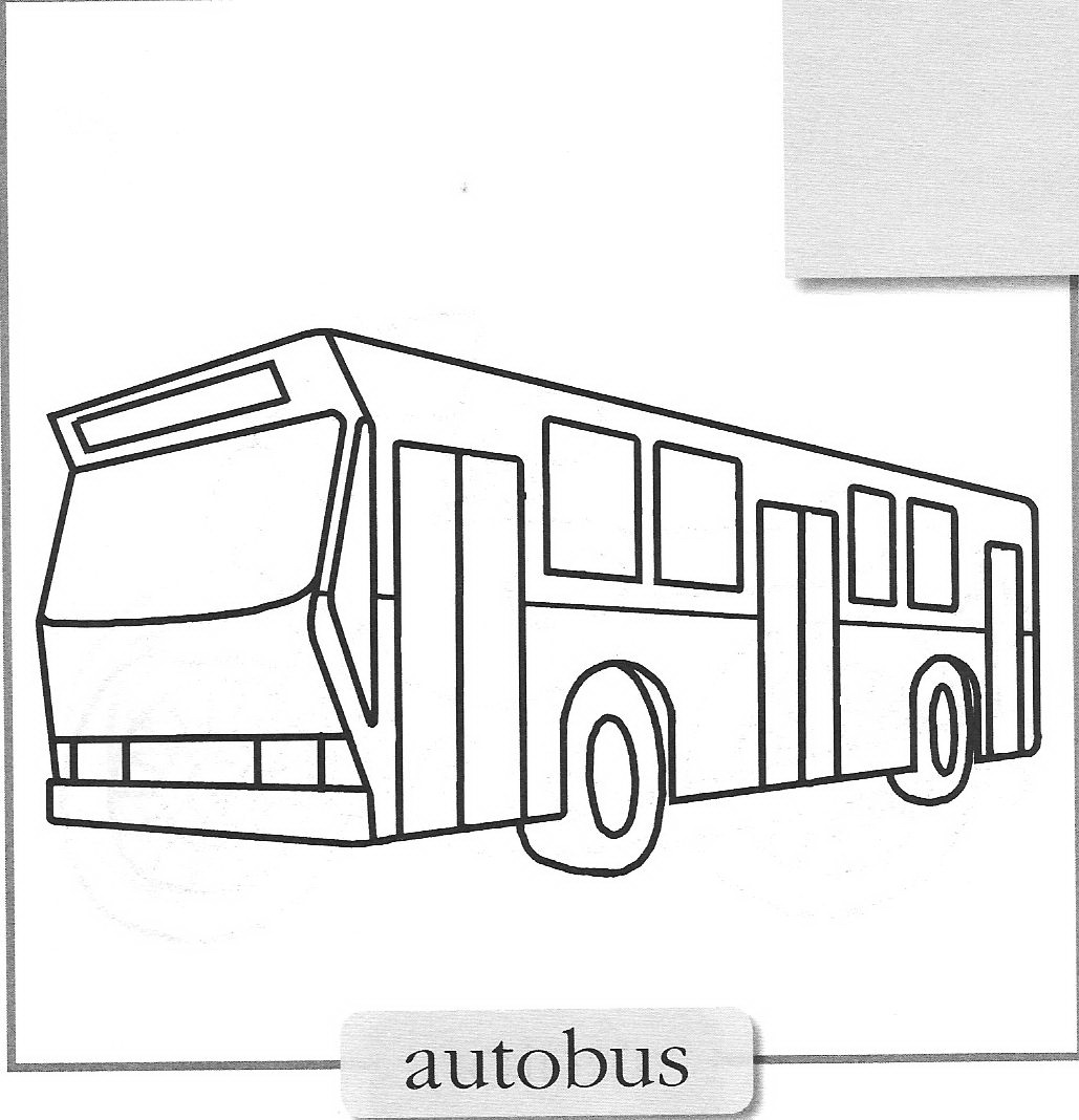 Disegno da colorare: Autobus / Pullman (Trasporto) #135413 - Pagine da Colorare Stampabili Gratuite