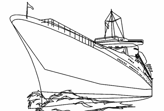 Disegno da colorare: Barca / Nave (Trasporto) #137601 - Pagine da Colorare Stampabili Gratuite