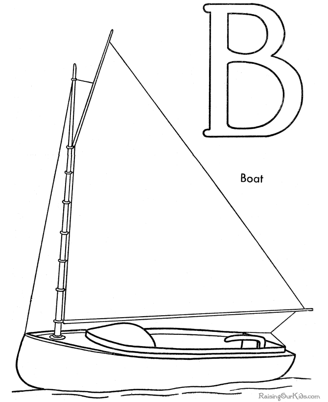 Disegno da colorare: Barca / Nave (Trasporto) #137647 - Pagine da Colorare Stampabili Gratuite