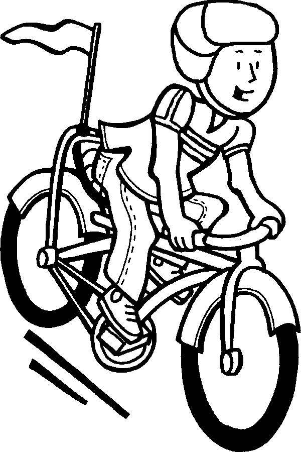 Disegno da colorare: Bicicletta / Bicicletta (Trasporto) #136942 - Pagine da Colorare Stampabili Gratuite