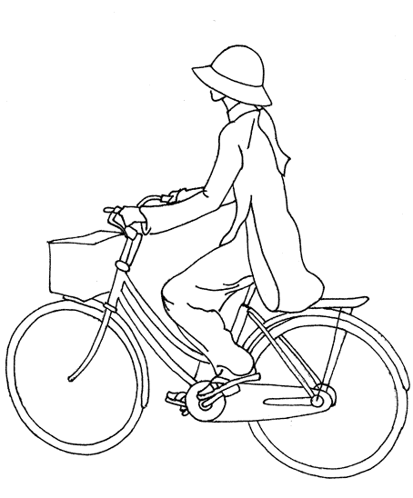 Disegno da colorare: Bicicletta / Bicicletta (Trasporto) #136945 - Pagine da Colorare Stampabili Gratuite