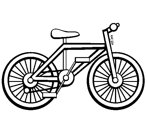 Disegno da colorare: Bicicletta / Bicicletta (Trasporto) #136951 - Pagine da Colorare Stampabili Gratuite