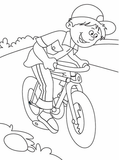 Disegno da colorare: Bicicletta / Bicicletta (Trasporto) #136977 - Pagine da Colorare Stampabili Gratuite
