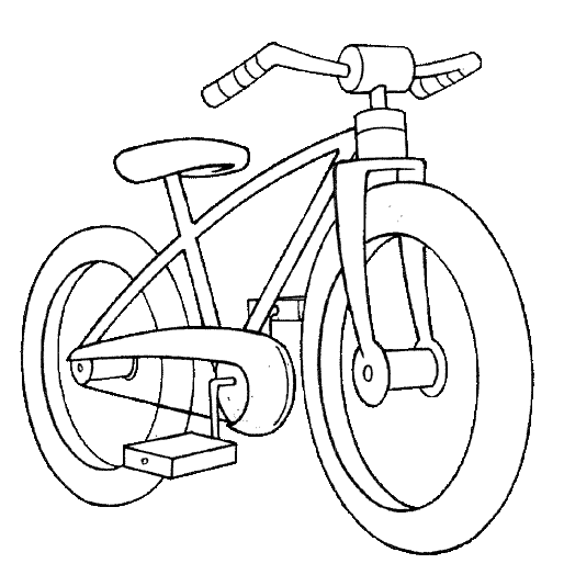 Disegno da colorare: Bicicletta / Bicicletta (Trasporto) #136982 - Pagine da Colorare Stampabili Gratuite